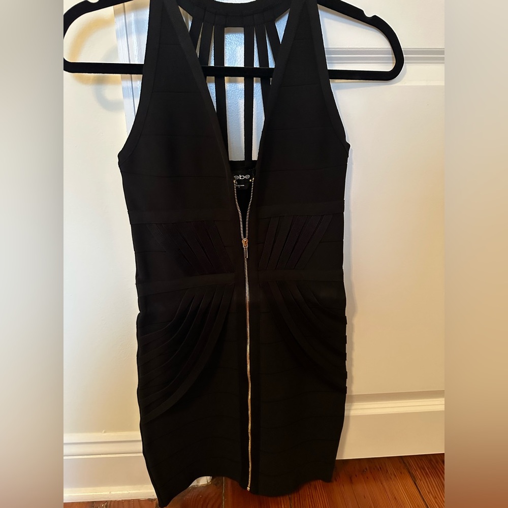 Body con BeBe dress.  Size XS.  Black.  Only worn once
